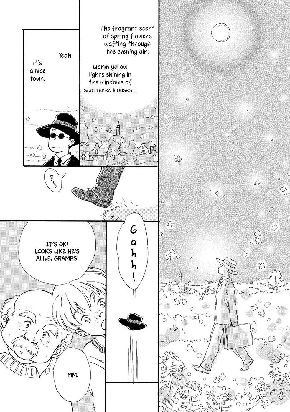 Yoru no Douwa Chapter 6 page 3 - Chapter 6 : The Man Who Sells Glasses