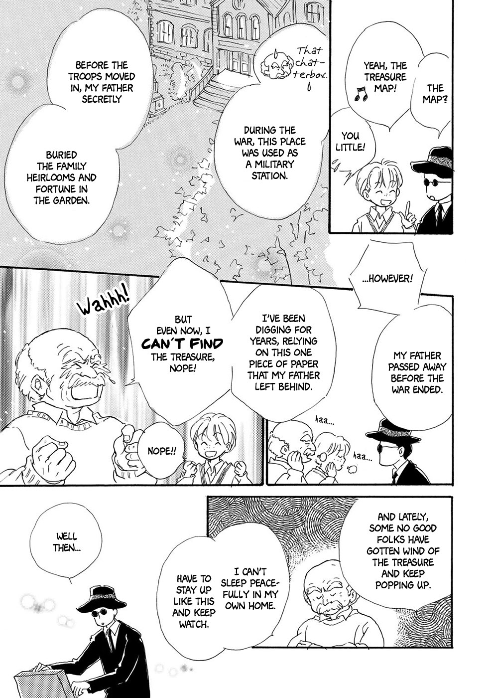 Yoru no Douwa Chapter 6 page 6 - Chapter 6 : The Man Who Sells Glasses