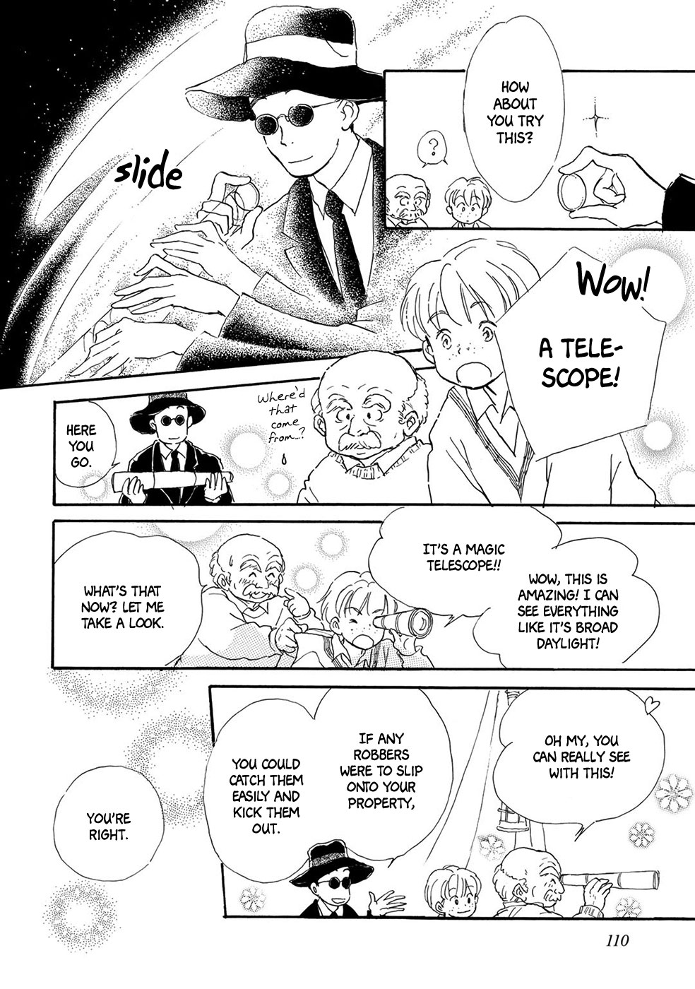 Yoru no Douwa Chapter 6 page 7 - Chapter 6 : The Man Who Sells Glasses