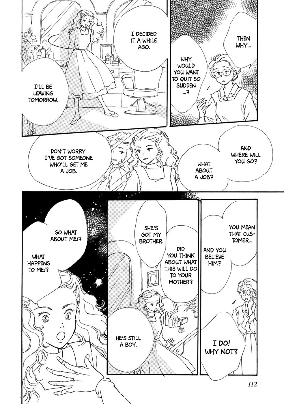 Yoru no Douwa Chapter 6 page 9 - Chapter 6 : The Man Who Sells Glasses