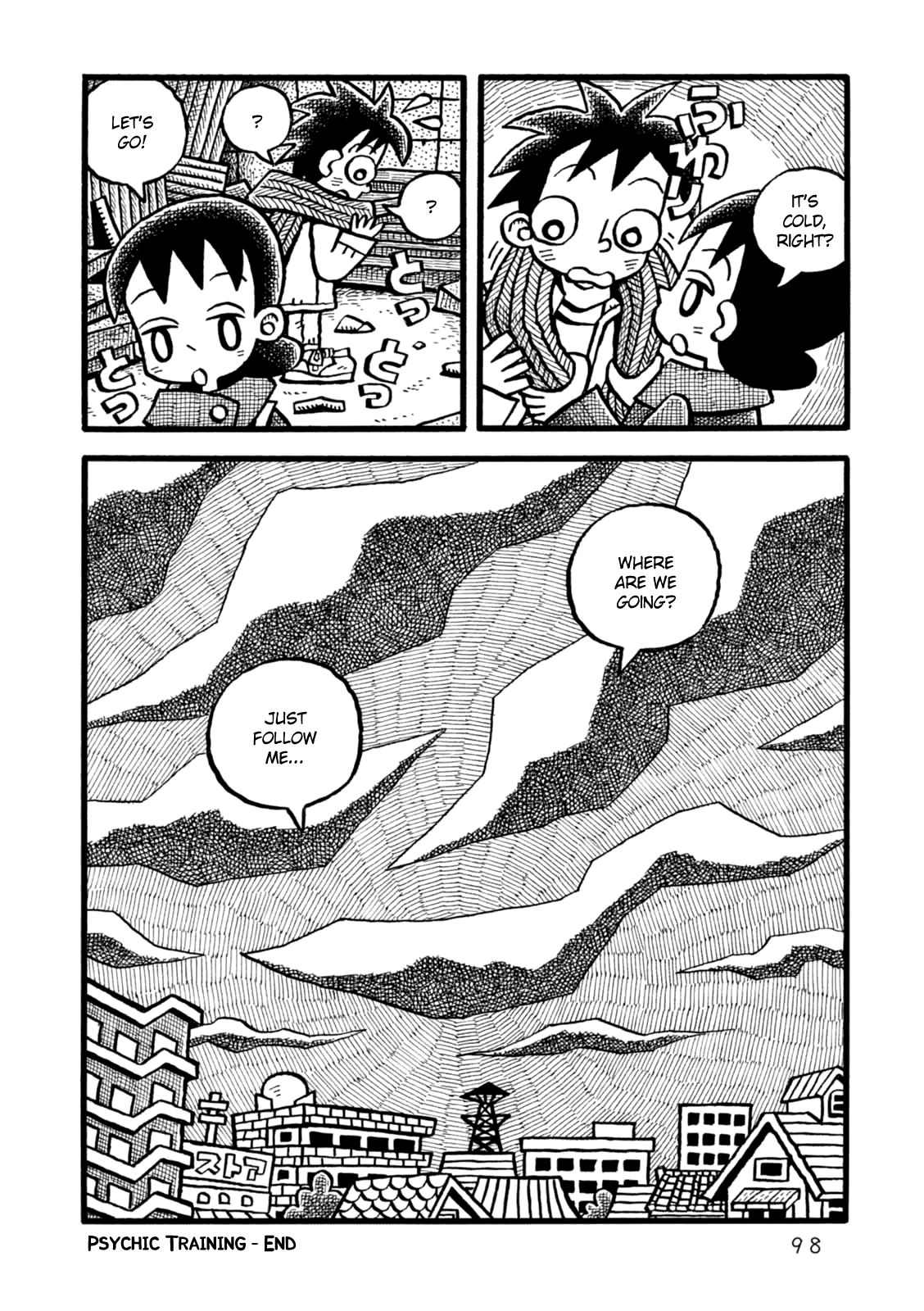 Yoru no Taiko Chapter 3.2 page 29 - Chapter 3 v2 : Psychic Training, Part III