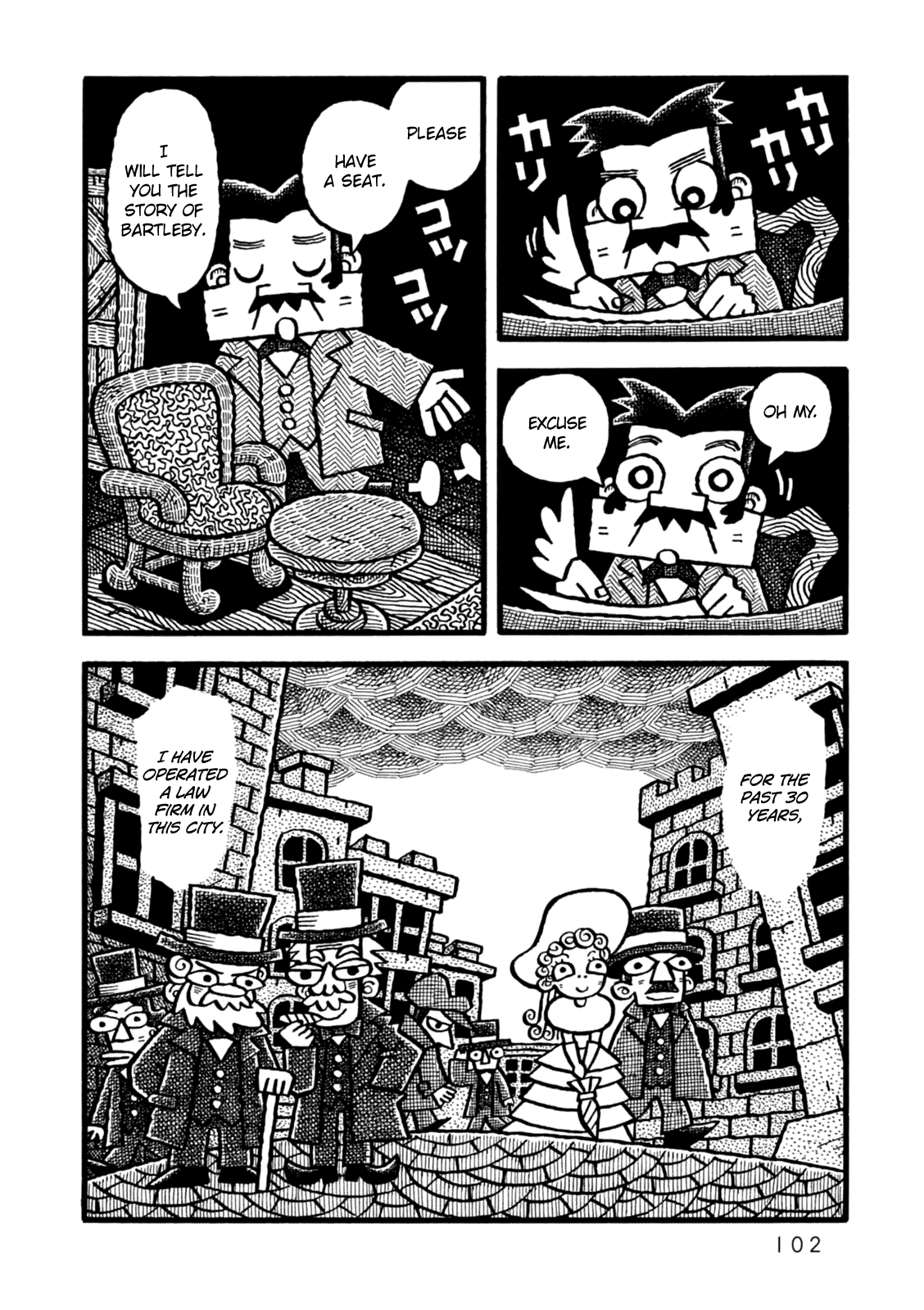 Yoru no Taiko Chapter 4.2 page 5 - Chapter 4 v2 : Bartleby, Part I