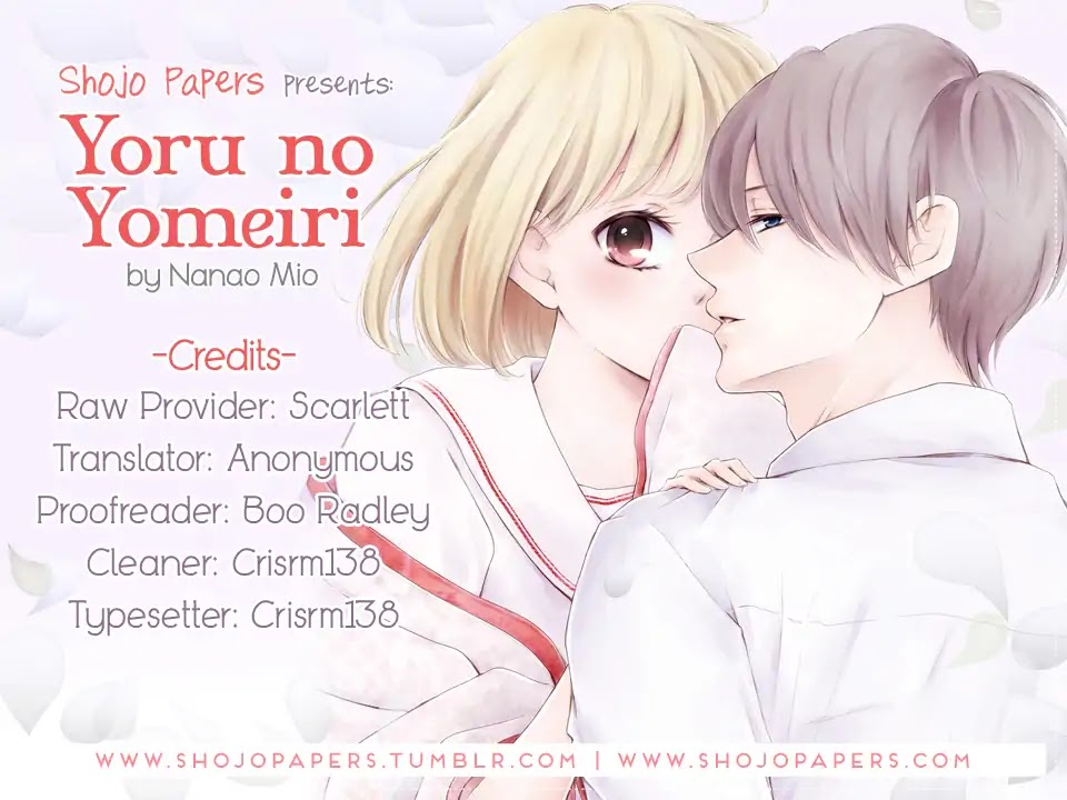 Yoru no Yomeiri Chapter 1 page 1 - Chapter 1