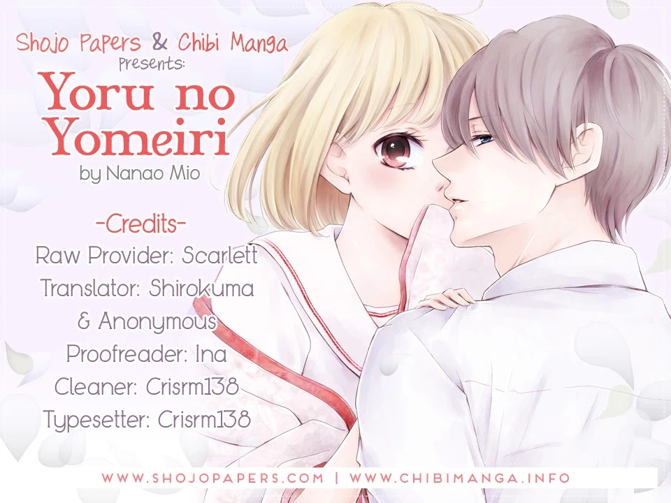 Yoru no Yomeiri Chapter 15 page 1 - Chapter 15