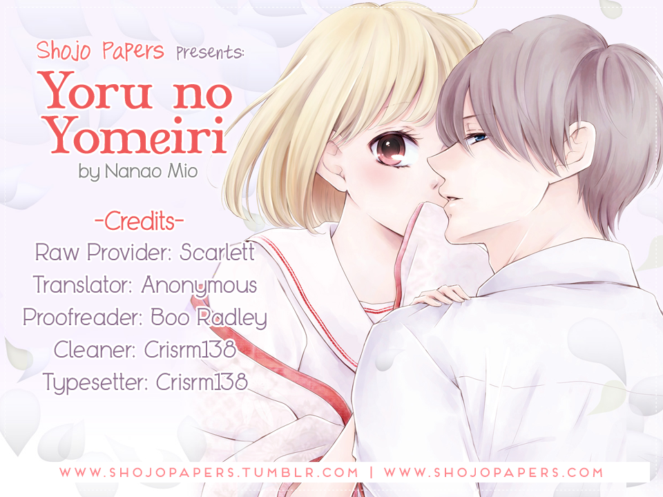 Yoru no Yomeiri Chapter 2 page 1 - Chapter 2