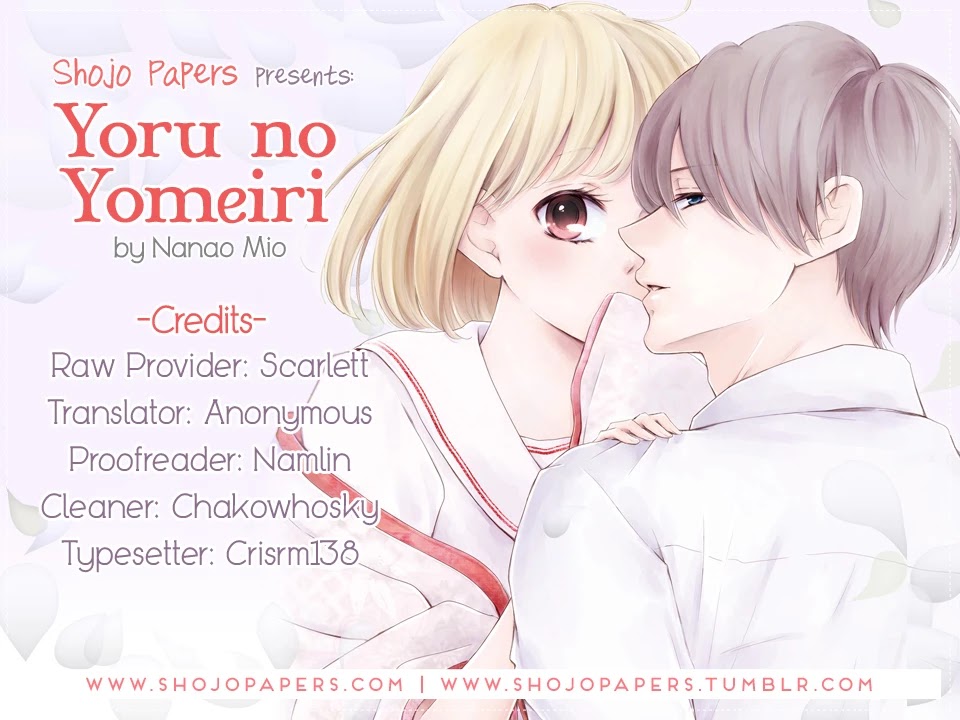 Yoru no Yomeiri Chapter 21 page 1 - Chapter 21