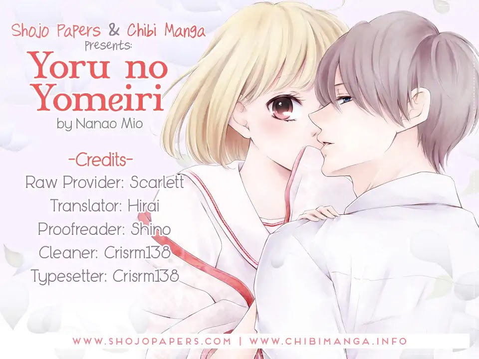 Yoru no Yomeiri Chapter 4 page 1 - Chapter 4