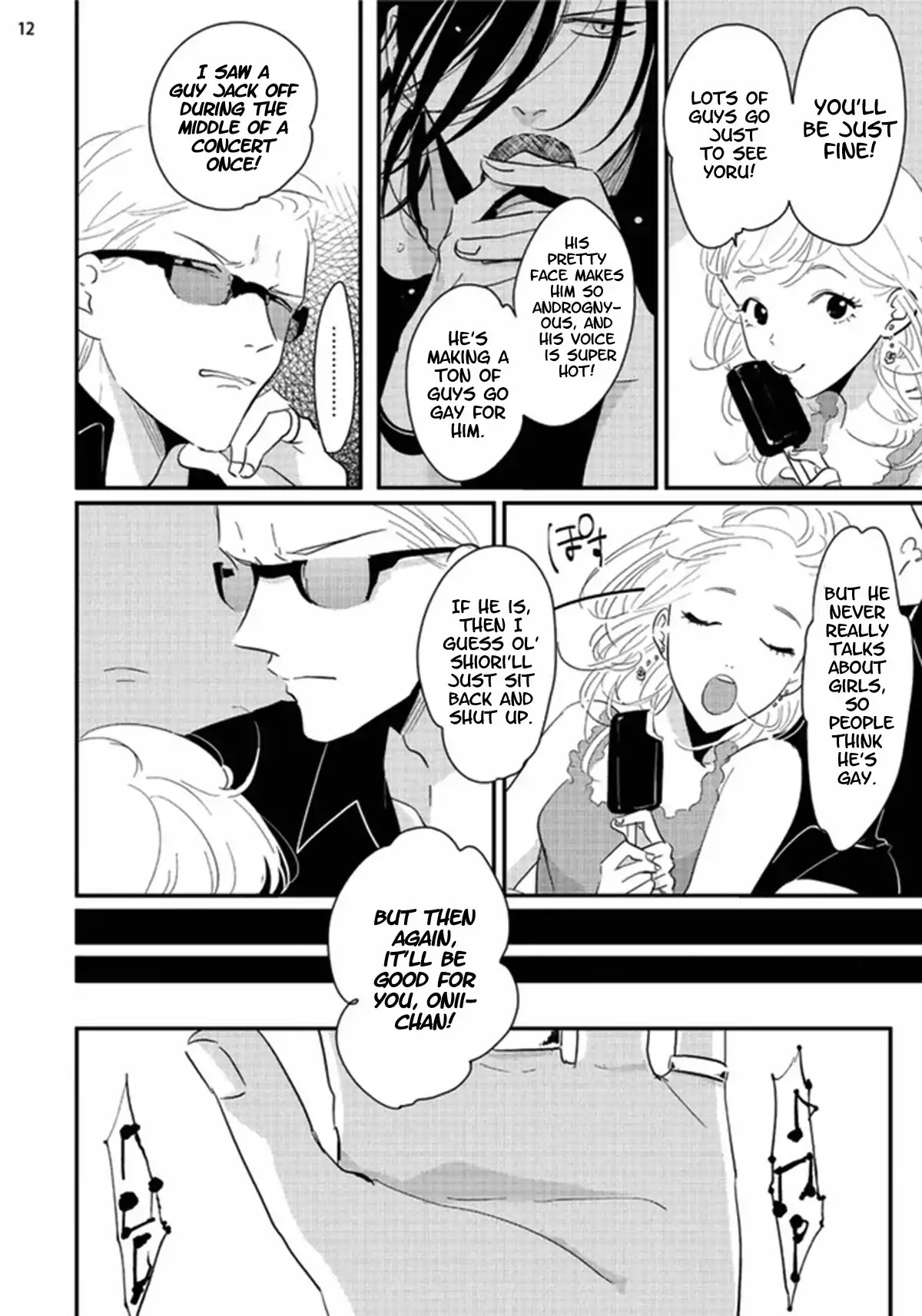 Yoru to Asa no Uta Chapter 0 page 12 - Chapter 0: Aru Otoko no Uta