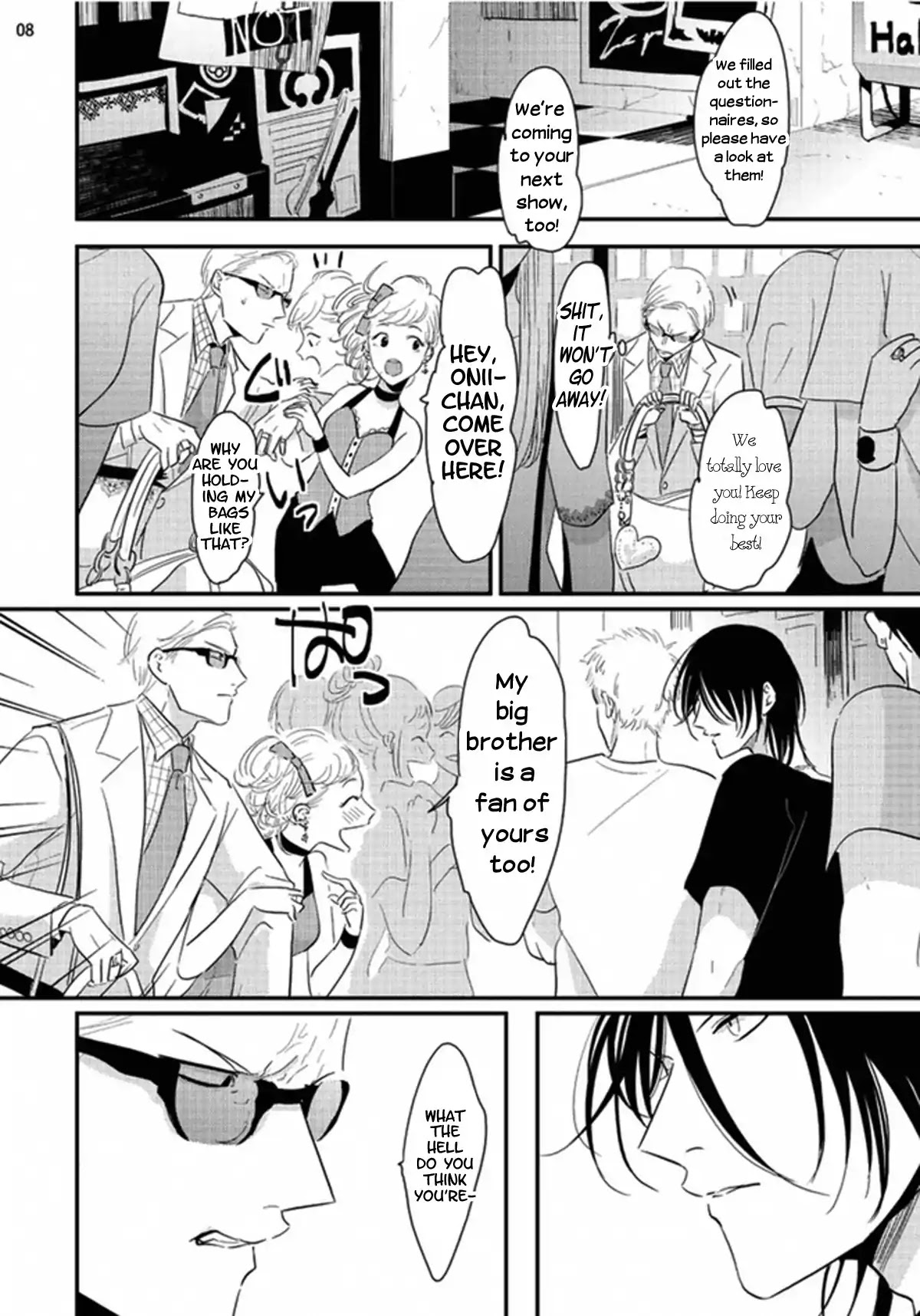 Yoru to Asa no Uta Chapter 0 page 8 - Chapter 0: Aru Otoko no Uta