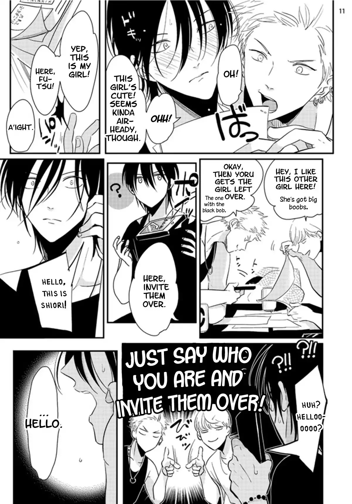 Yoru to Asa no Uta Chapter 1 page 12 - Chapter 1