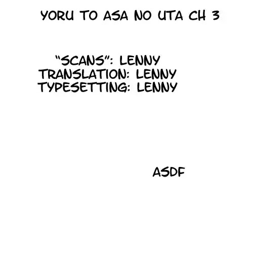 Yoru to Asa no Uta Chapter 3 page 27 - Chapter 3