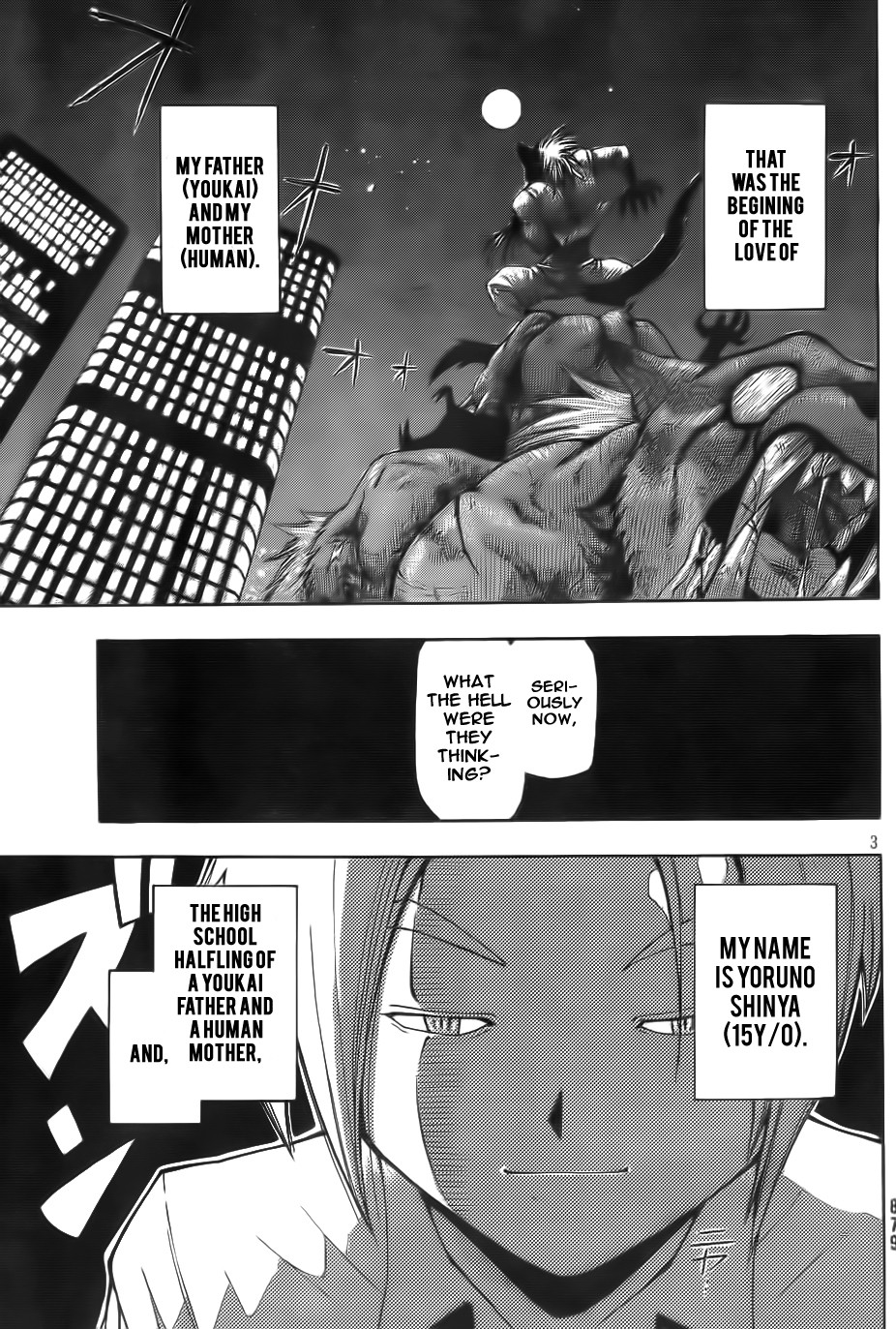 Yoru to Yakusoku Chapter 0.2 page 3 - Chapter 0 v2 : [Oneshot]