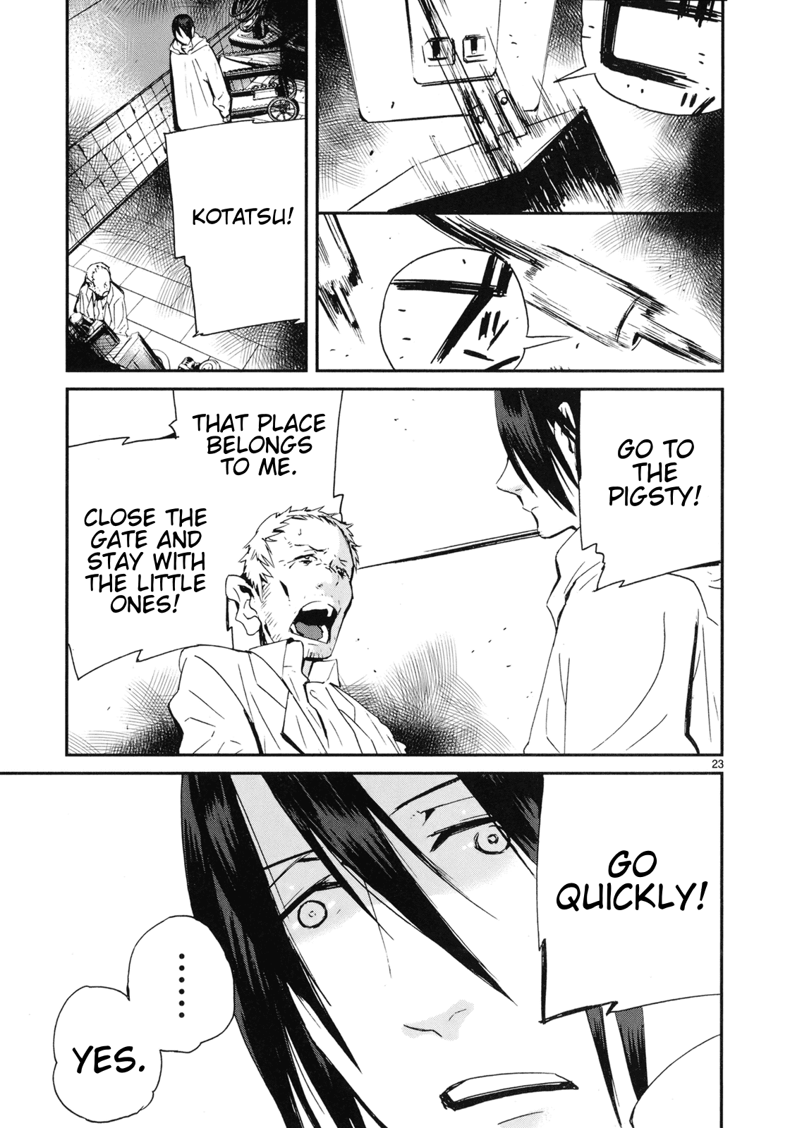 Yorukumo Chapter 21 page 23 - Chapter 21: Neck and Bridge