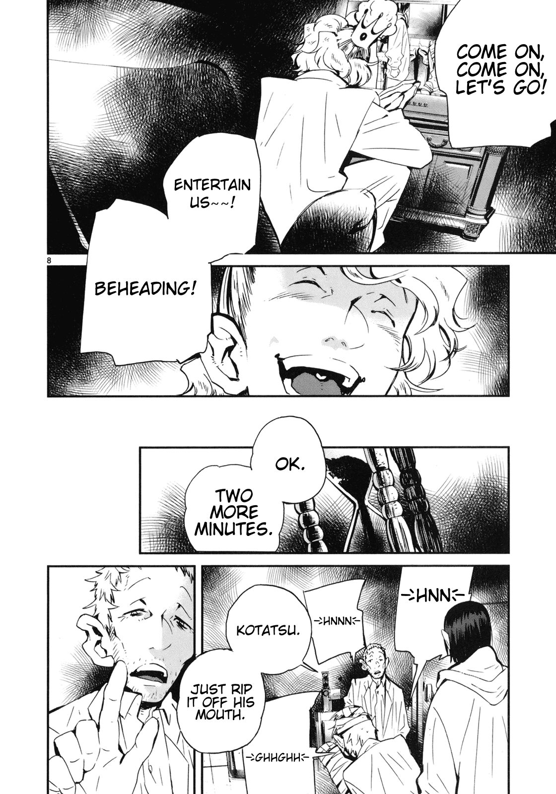 Yorukumo Chapter 21 page 8 - Chapter 21: Neck and Bridge