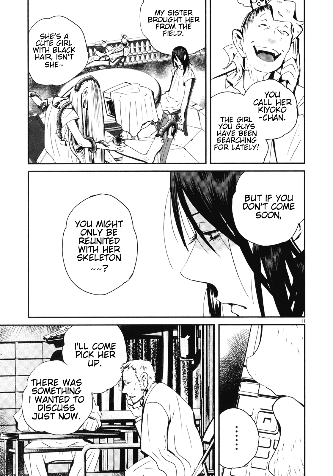 Yorukumo Chapter 22 page 11 - Chapter 22: The New Leader