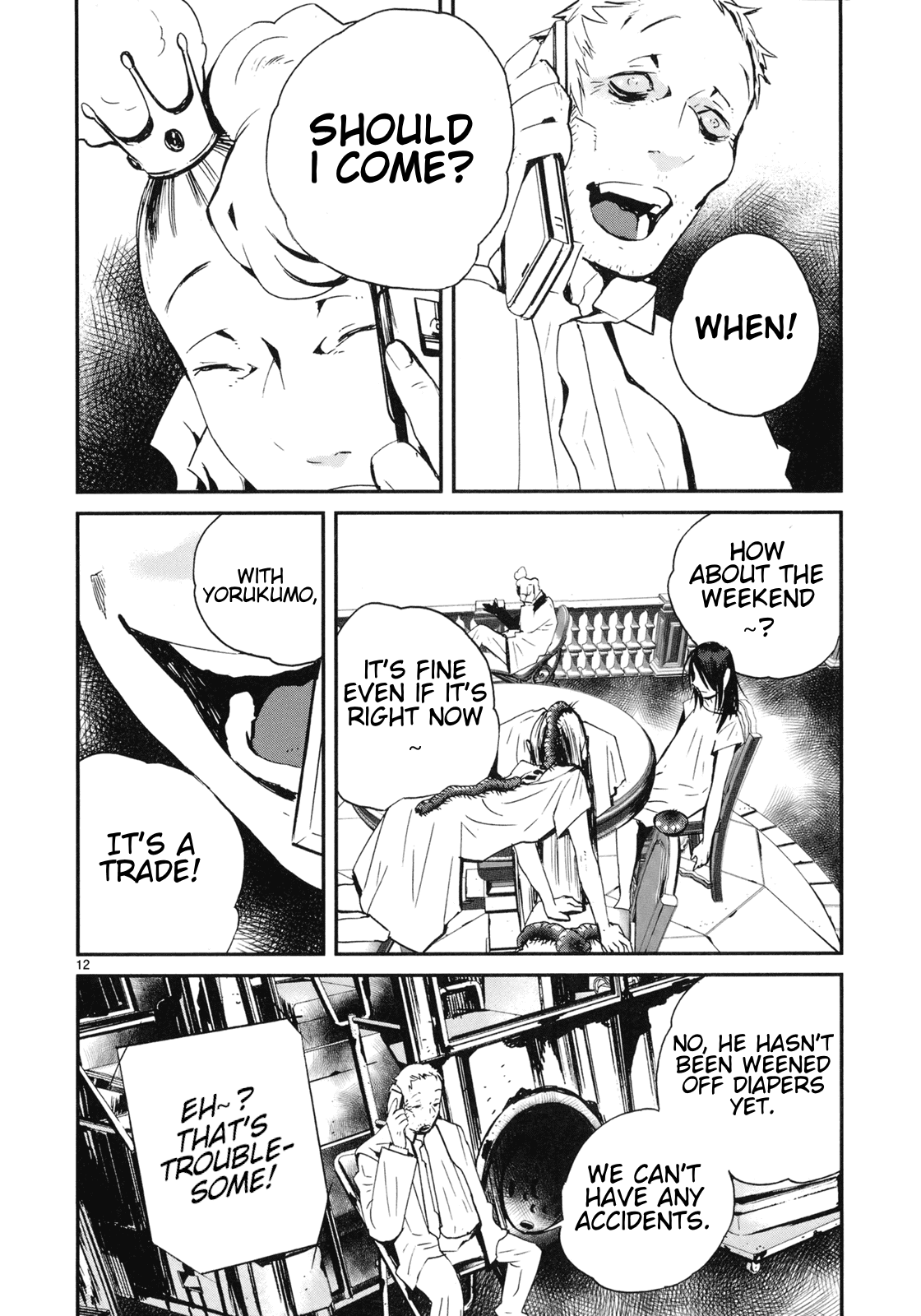 Yorukumo Chapter 22 page 12 - Chapter 22: The New Leader