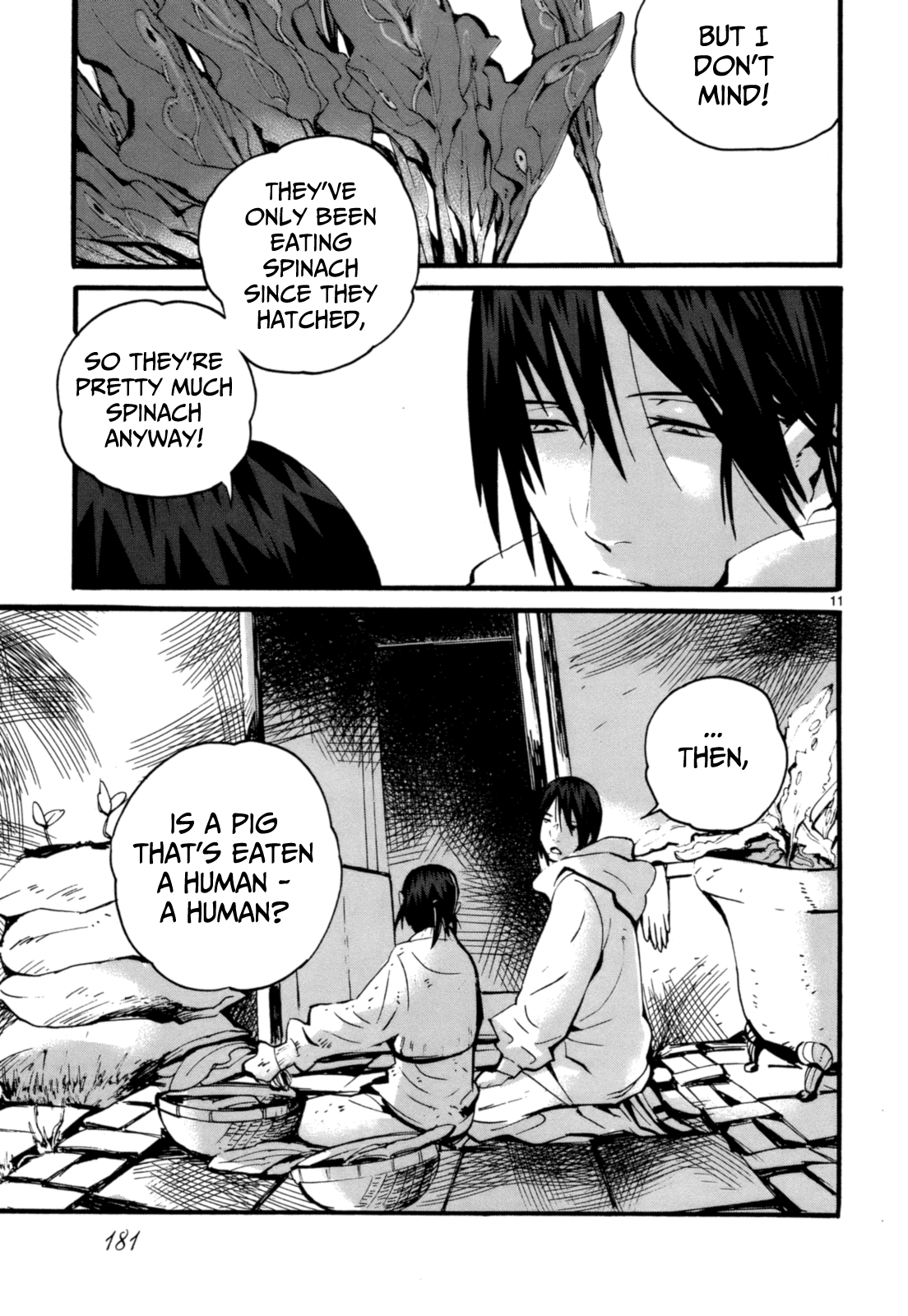 Yorukumo Chapter 6 page 12 - Chapter 6 : The Pig That Ate A Human