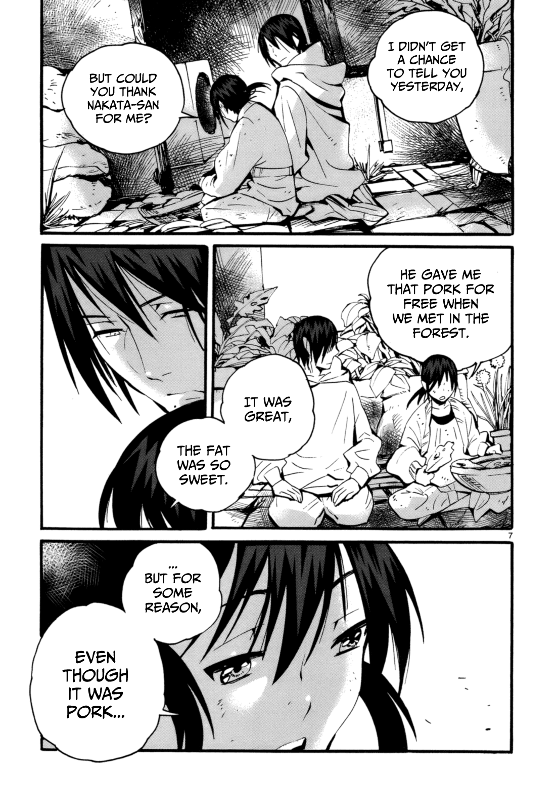 Yorukumo Chapter 6 page 8 - Chapter 6 : The Pig That Ate A Human