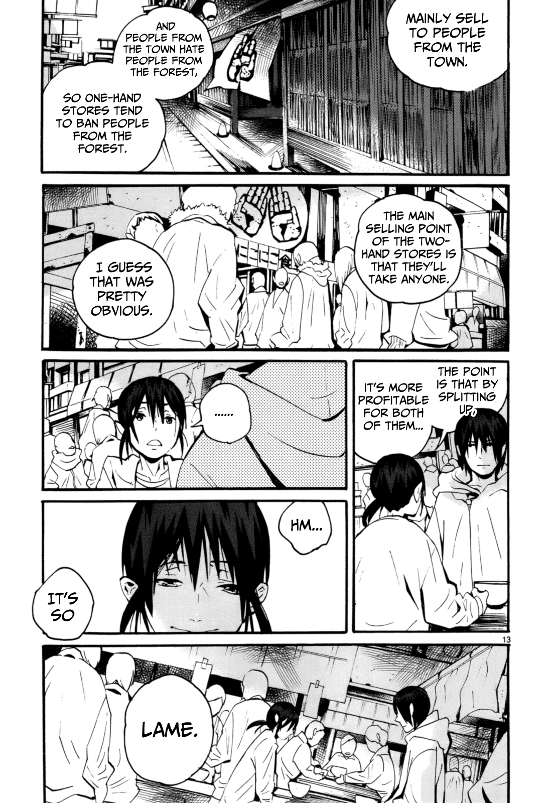 Yorukumo Chapter 7 page 14 - Chapter 7 : One Hand, Two Hands