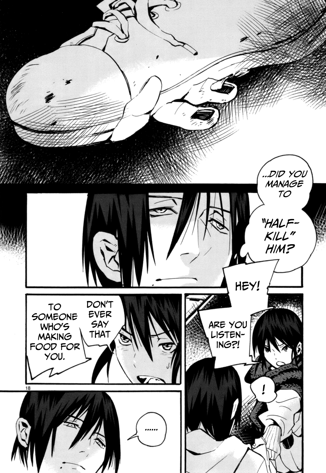 Yorukumo Chapter 7 page 19 - Chapter 7 : One Hand, Two Hands