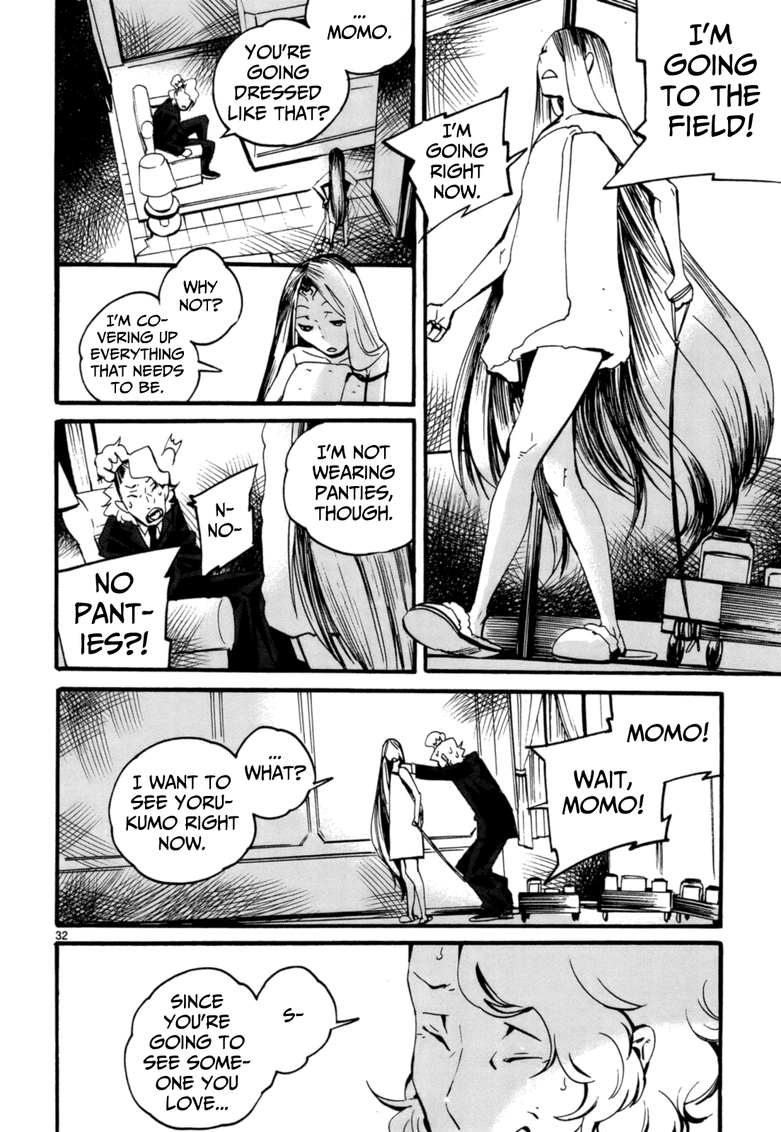 Yorukumo Chapter 7 page 33 - Chapter 7 : One Hand, Two Hands