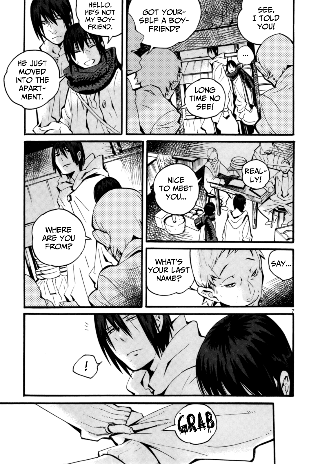 Yorukumo Chapter 7 page 8 - Chapter 7 : One Hand, Two Hands