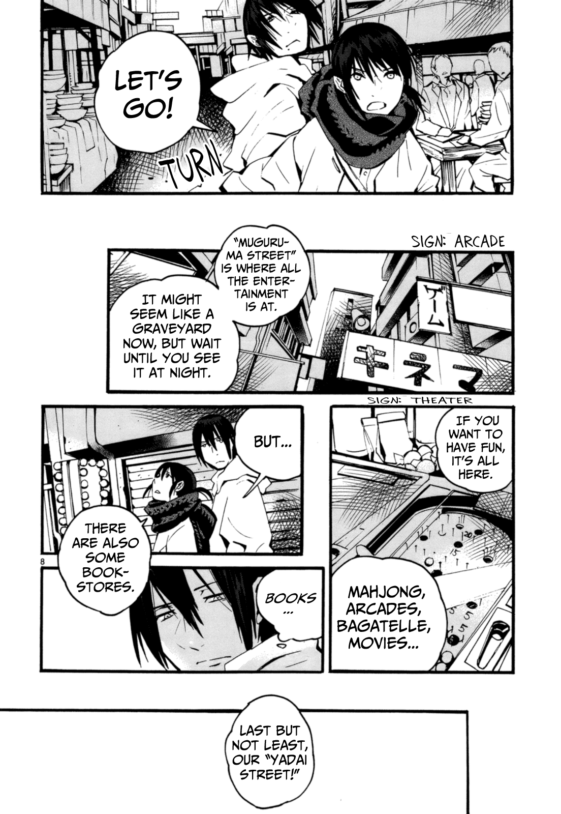 Yorukumo Chapter 7 page 9 - Chapter 7 : One Hand, Two Hands