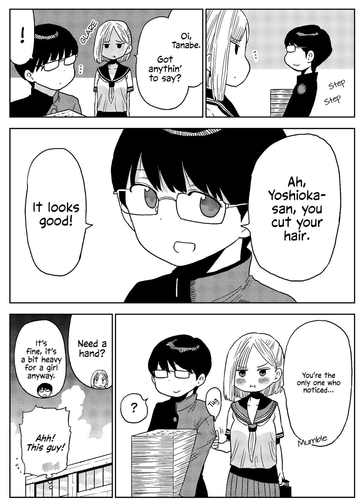 Yoshioka-san Is In A Bad Mood Chapter 1 page 2 - Chapter 1