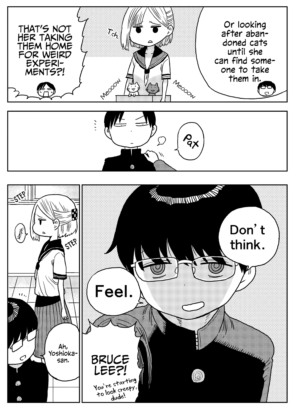 Yoshioka-san Is In A Bad Mood Chapter 4 page 2 - Chapter 4