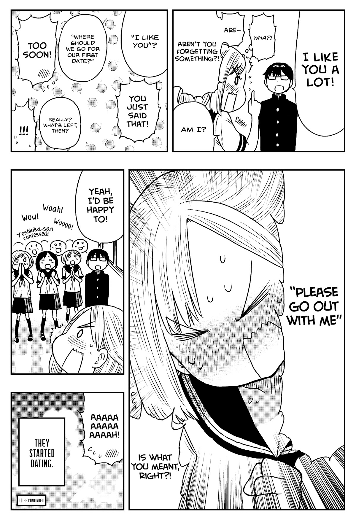 Yoshioka-san Is In A Bad Mood Chapter 7 page 2 - Chapter 7: Confirmation