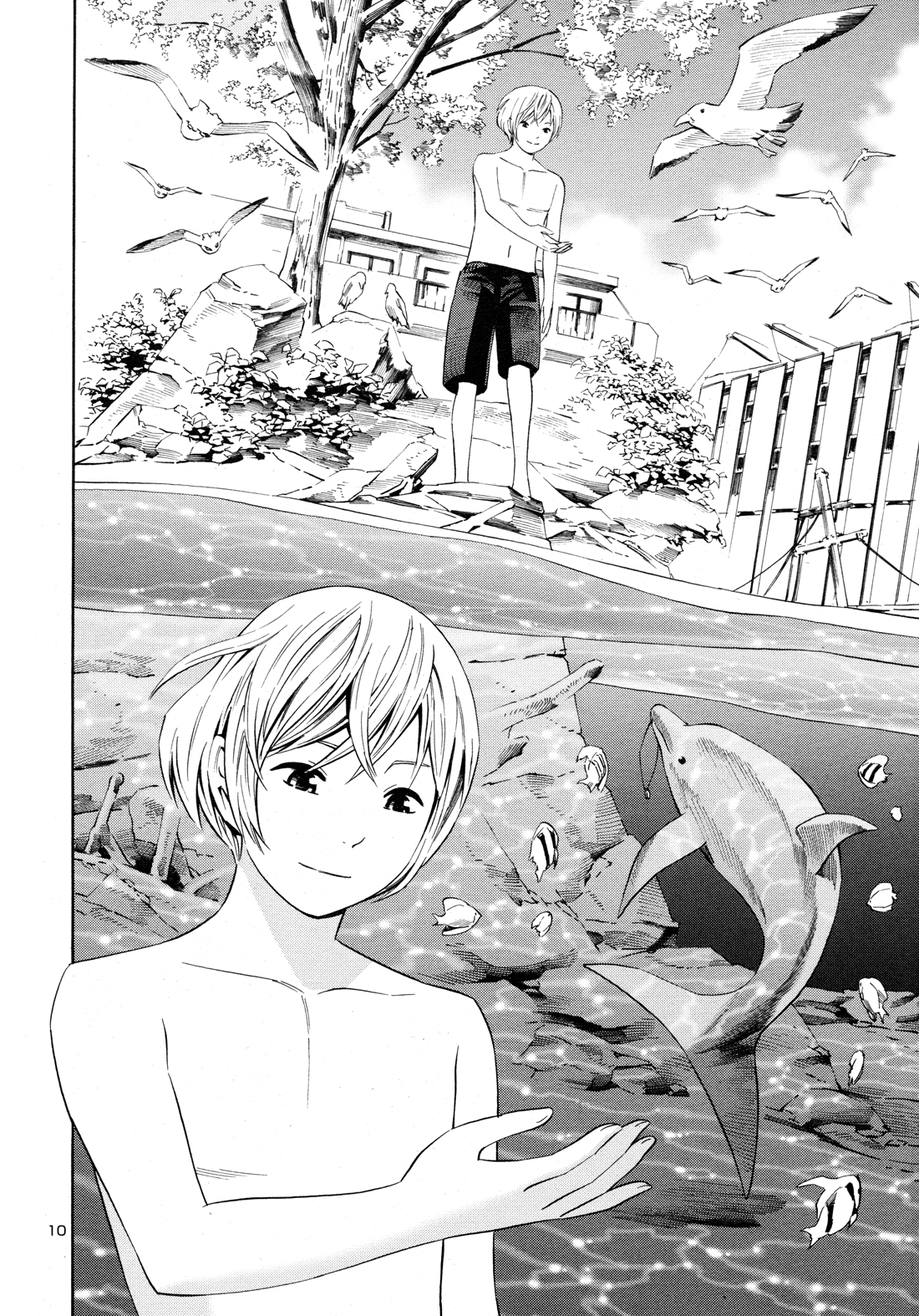 Yoshitomi Akihito Unrecorded Works Chapter 5 page 10 - Chapter 5: Umi, Kamome and Kichijouji
