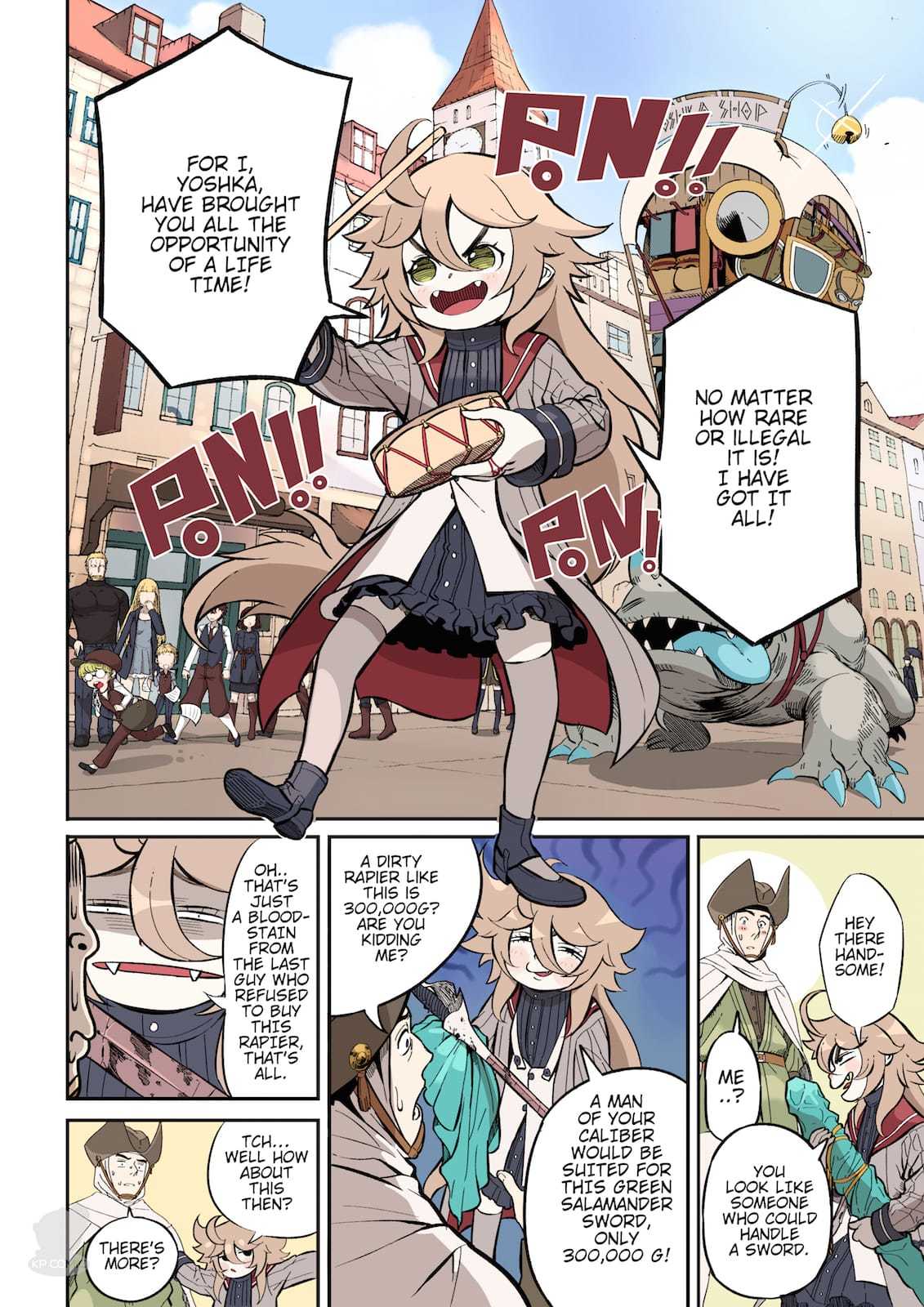 Yoshka Space Program Chapter 1 page 4 - Chapter 1: The Name is Yoshka!