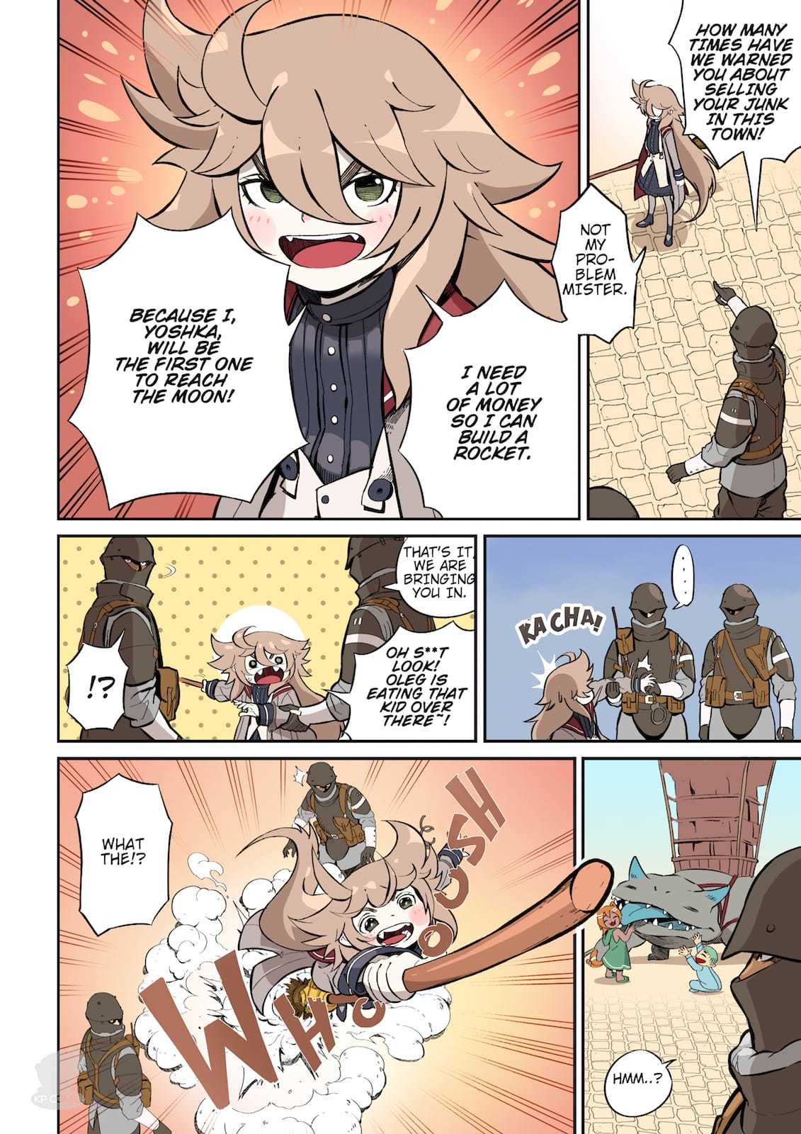 Yoshka Space Program Chapter 1 page 6 - Chapter 1: The Name is Yoshka!