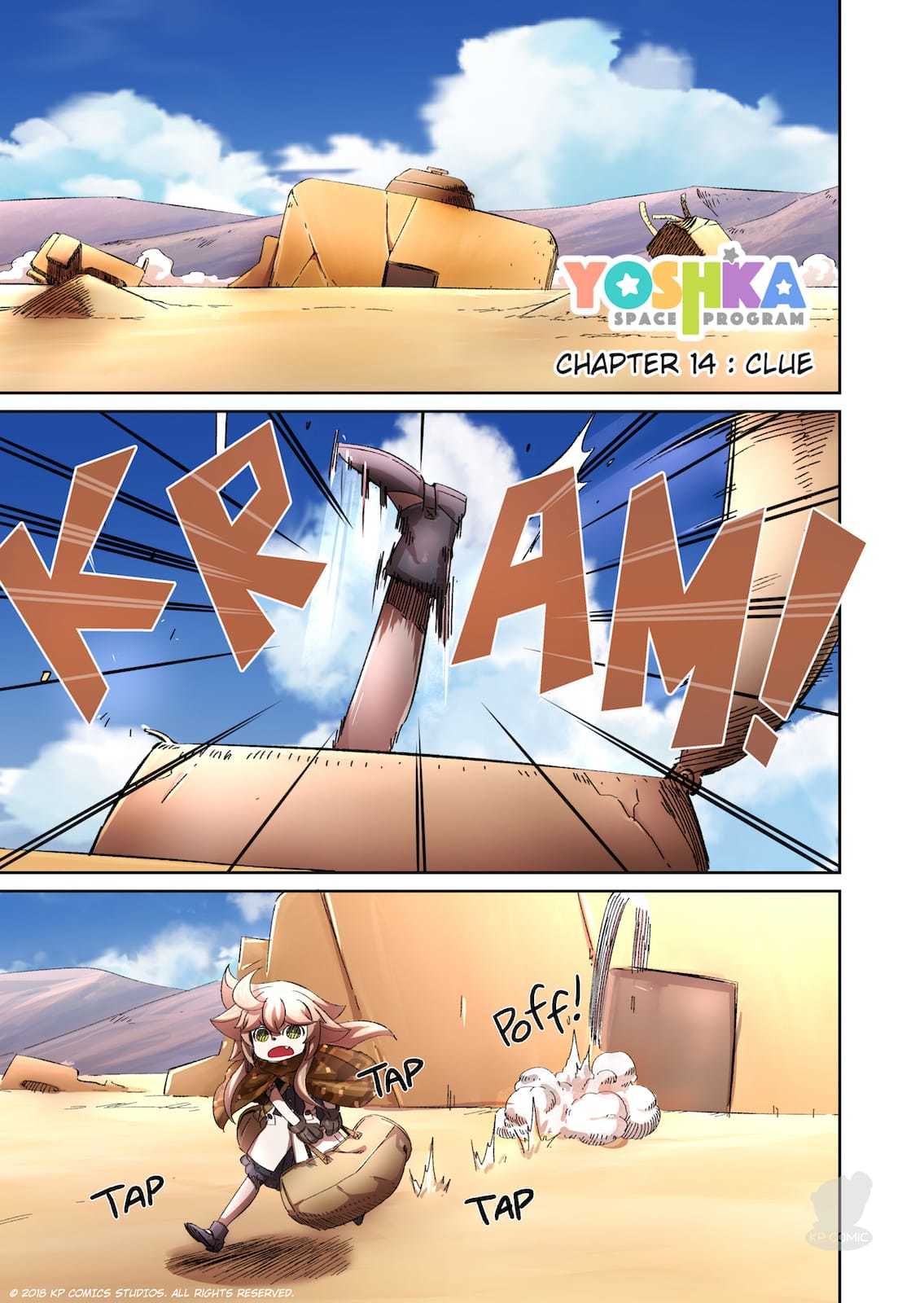 Yoshka Space Program Chapter 14 page 1 - Chapter 14: Clue