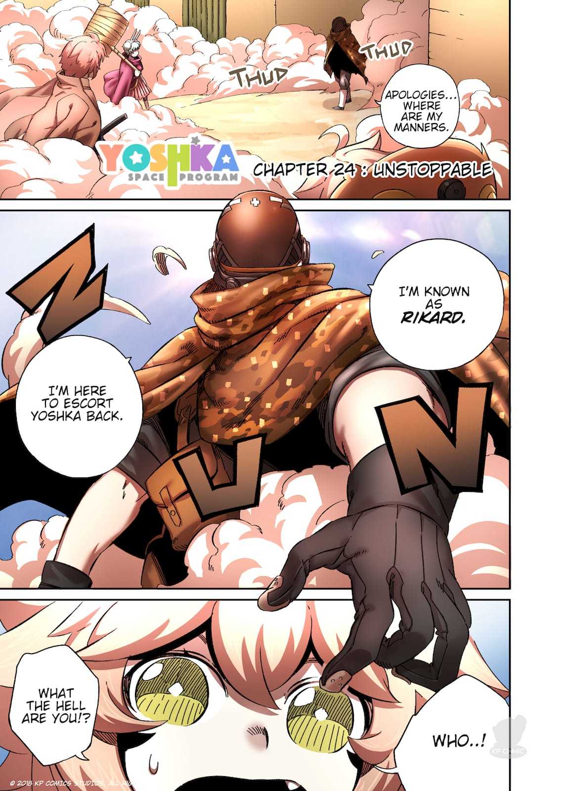 Yoshka Space Program Chapter 24 page 1 - Chapter 24: UNSTOPPABLE