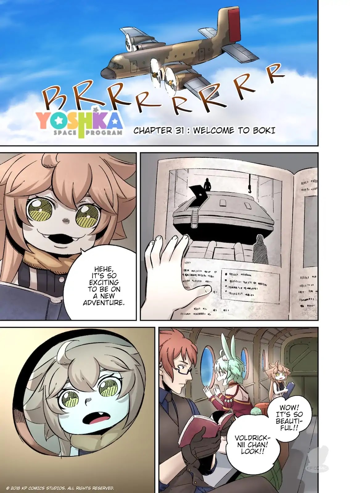 Yoshka Space Program Chapter 31 page 1 - Chapter 31: Welcome to Boki