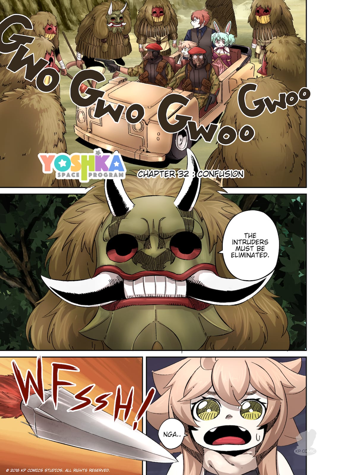Yoshka Space Program Chapter 32 page 1 - Chapter 32: CONFUSION