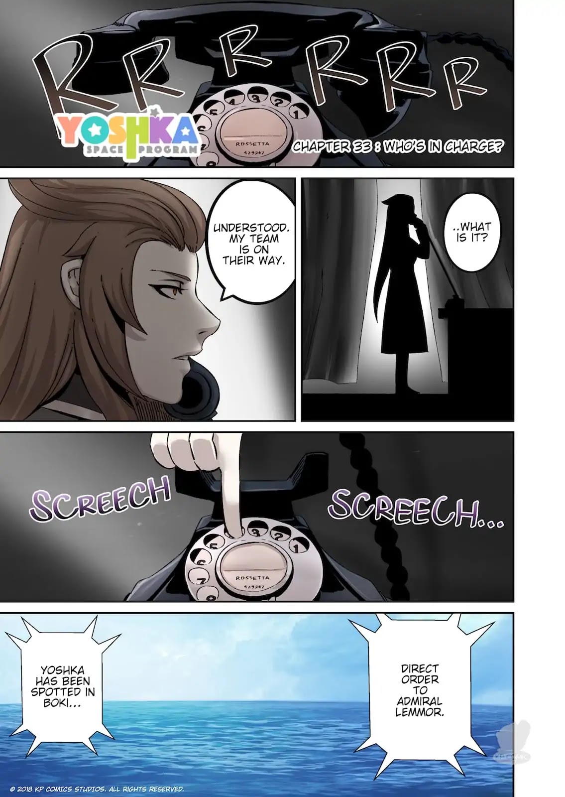 Yoshka Space Program Chapter 33 page 1 - Chapter 33: Who's in charge?