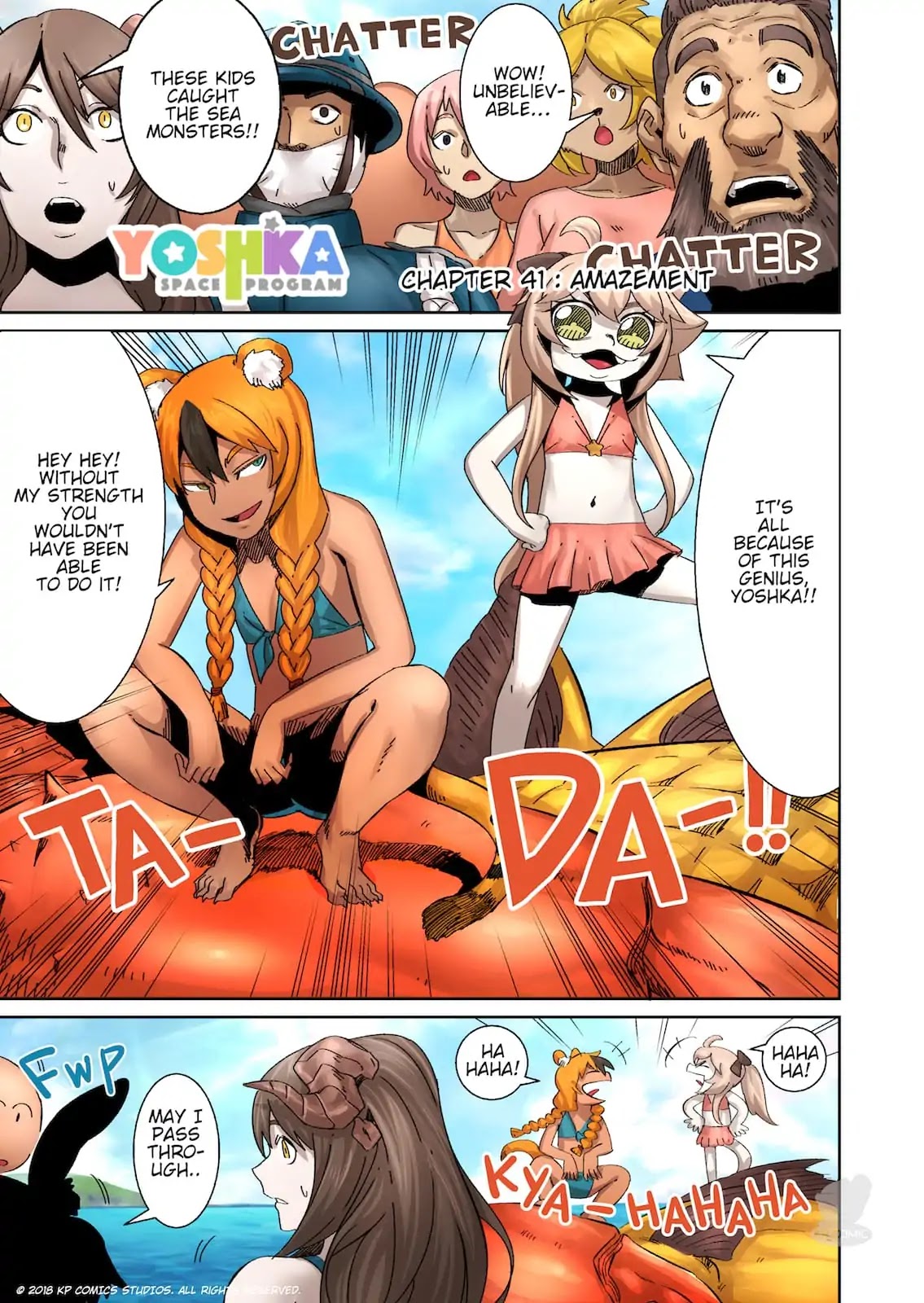 Yoshka Space Program Chapter 41 page 1 - Chapter 41: Amazement
