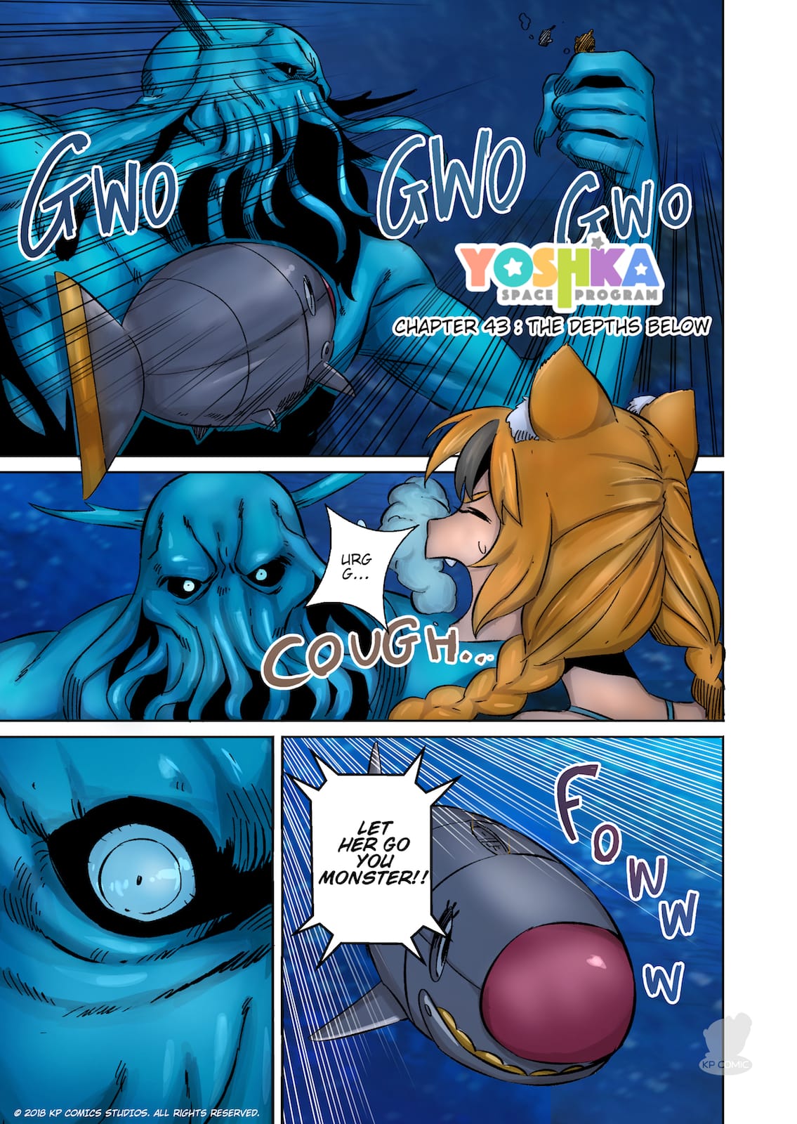 Yoshka Space Program Chapter 43 page 1 - Chapter 43: The Depths Below