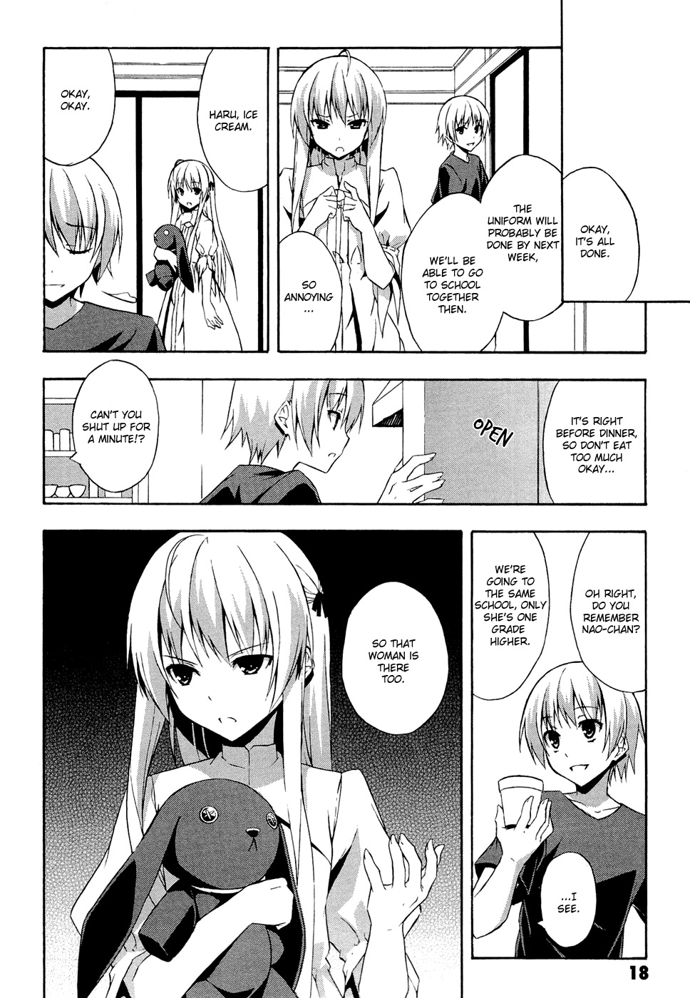 Yosuga no Sora Chapter 1 page 19 - Chapter 1: When It All Begins