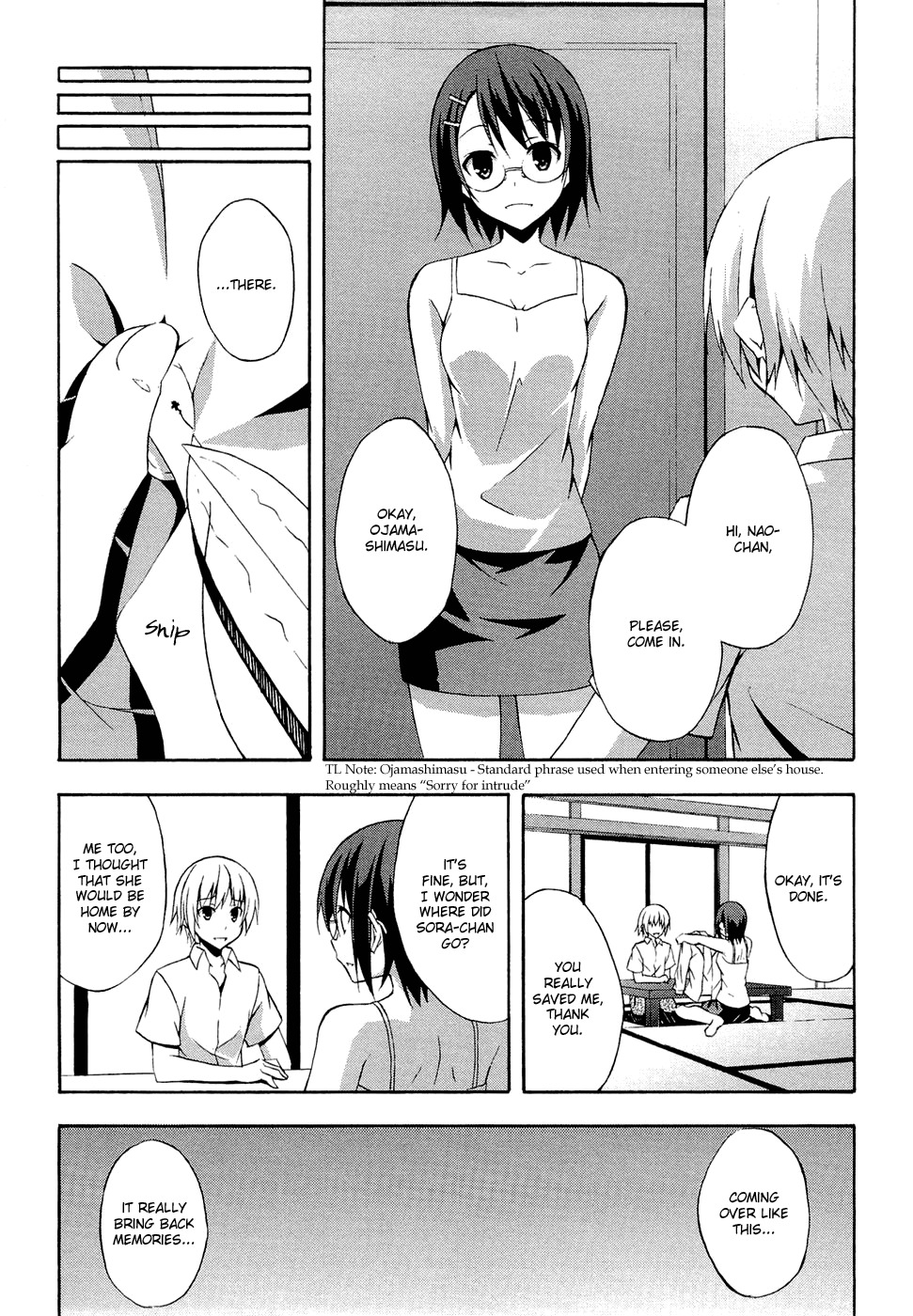 Yosuga no Sora Chapter 1 page 22 - Chapter 1: When It All Begins