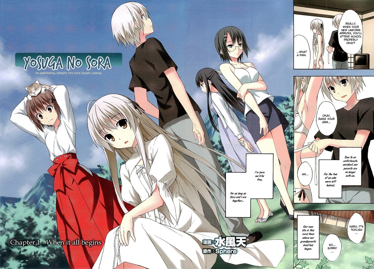Yosuga no Sora Chapter 1 page 4 - Chapter 1: When It All Begins