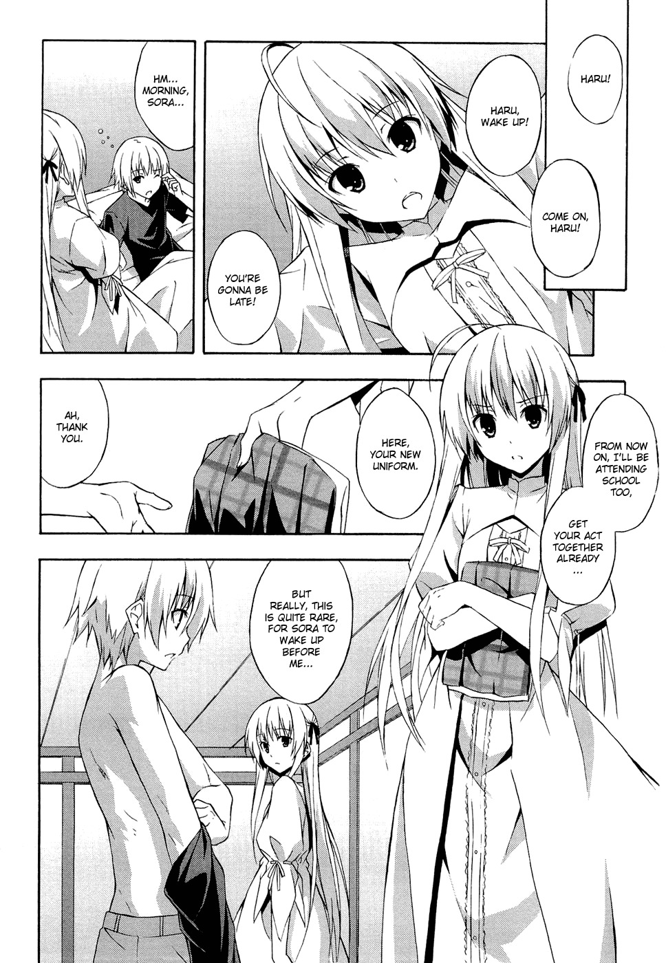 Yosuga no Sora Chapter 1 page 6 - Chapter 1: When It All Begins