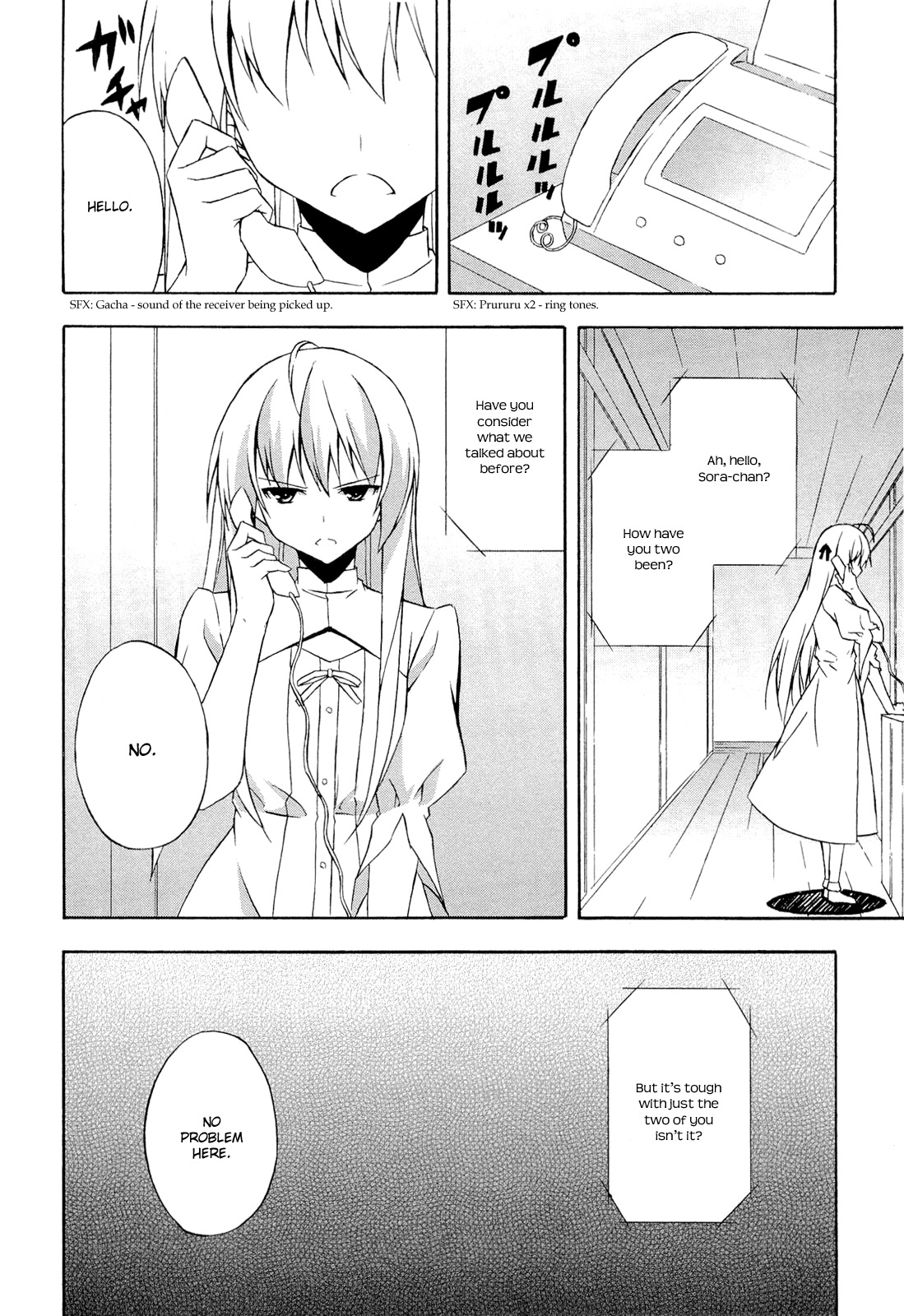 Yosuga no Sora Chapter 10 page 20 - Chapter 10: ...Yields No Progress