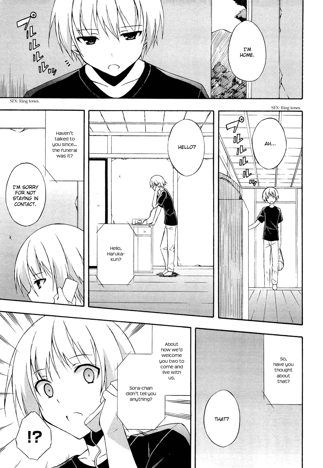 Yosuga no Sora Chapter 11 page 11 - Chapter 11: The Changing Normal Life
