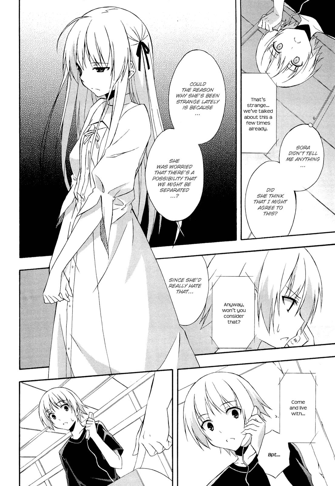 Yosuga no Sora Chapter 11 page 12 - Chapter 11: The Changing Normal Life