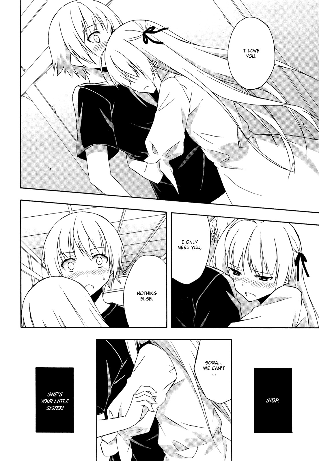 Yosuga no Sora Chapter 11 page 14 - Chapter 11: The Changing Normal Life