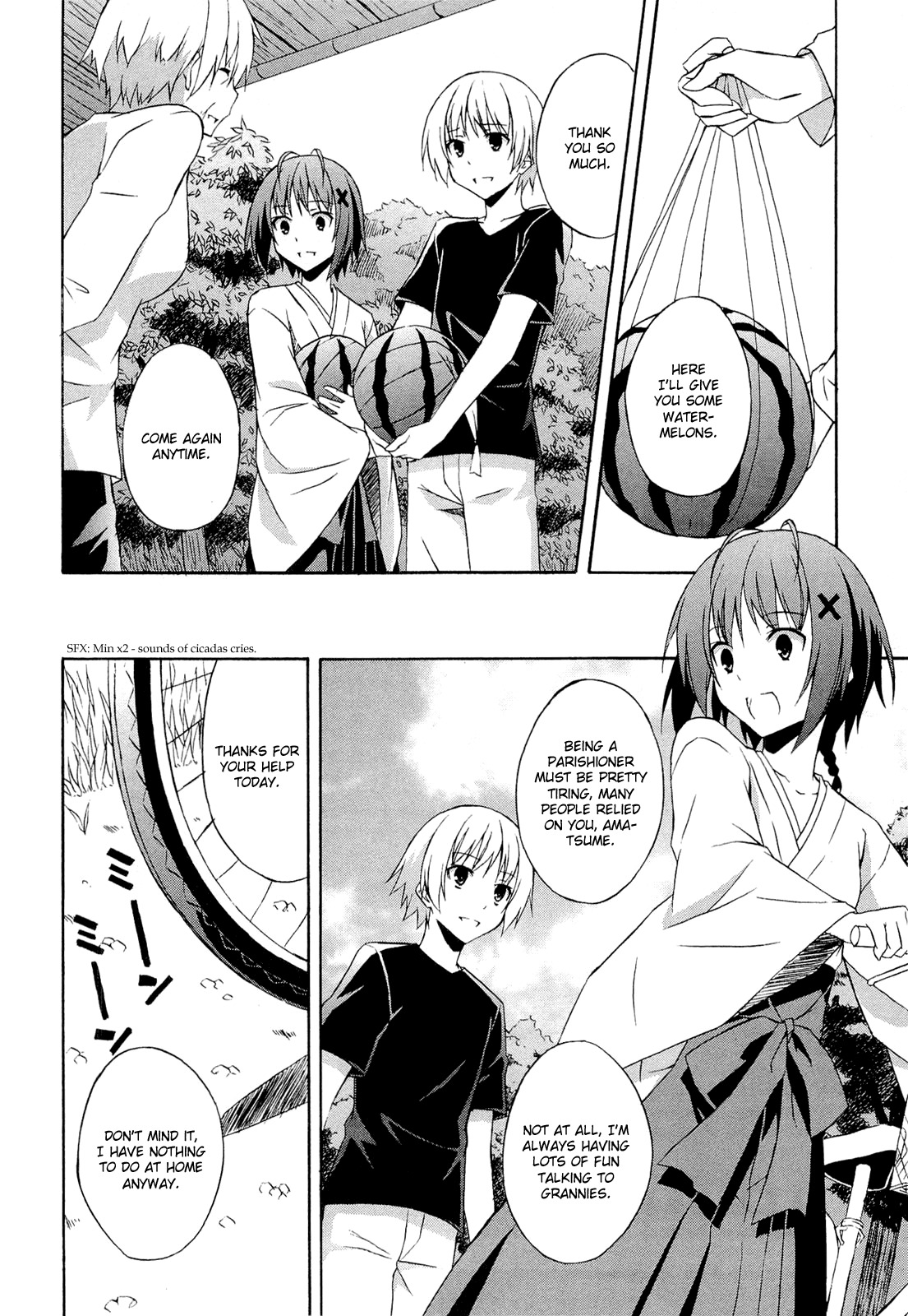 Yosuga no Sora Chapter 11 page 2 - Chapter 11: The Changing Normal Life