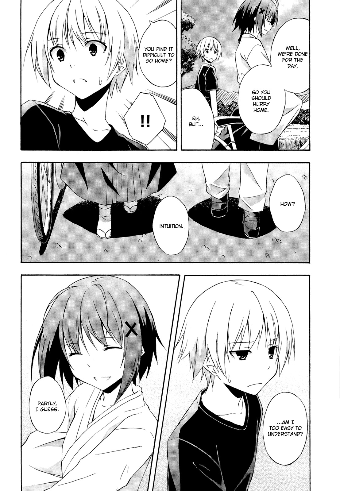 Yosuga no Sora Chapter 11 page 4 - Chapter 11: The Changing Normal Life